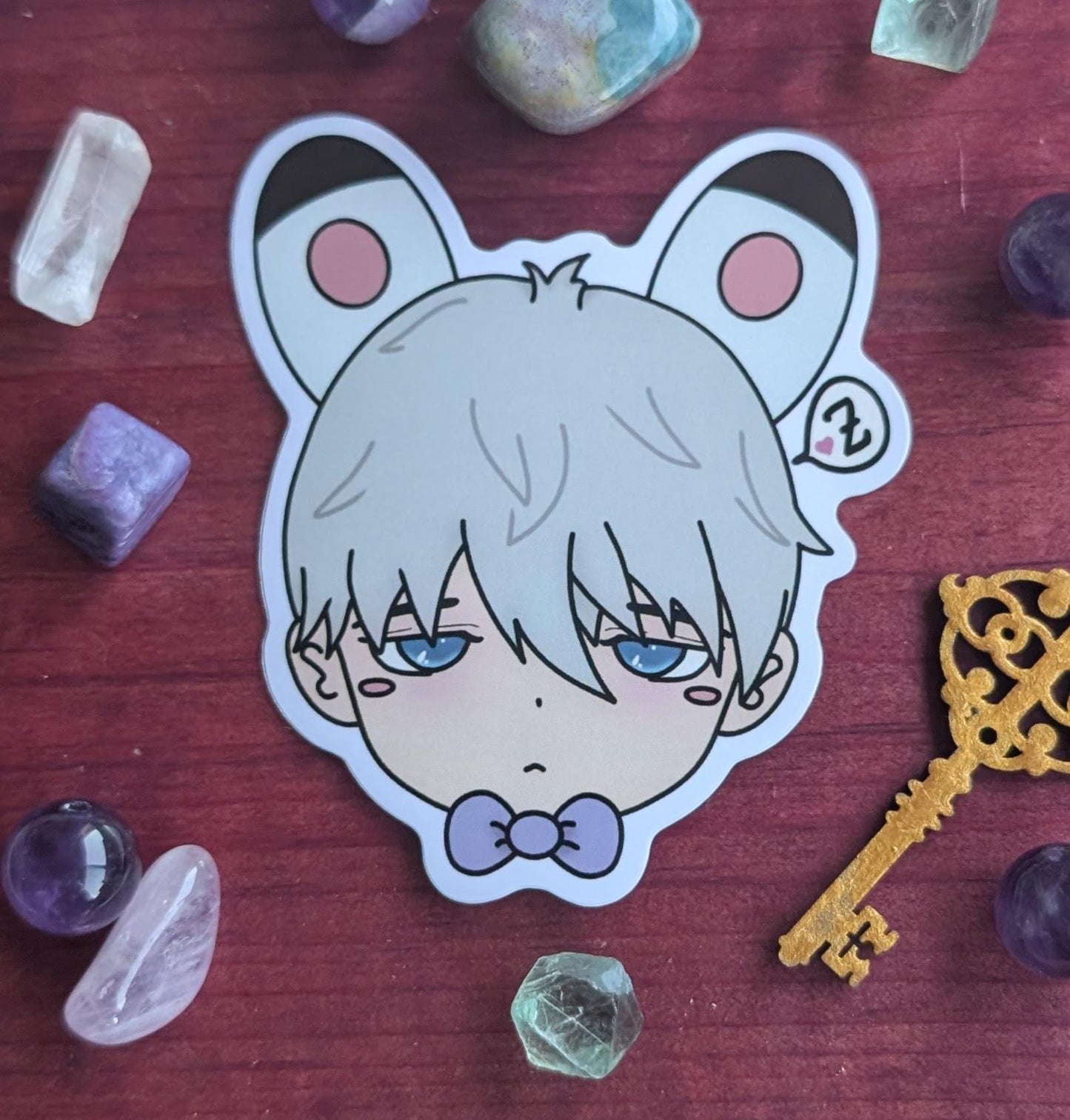 Love and Deepspace Xavier Moon Rabbit Vinyl Sticker