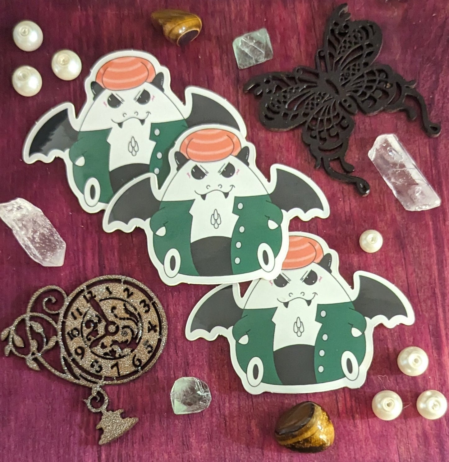 Dragiri Dragon Onigiri Kawaii Sticker