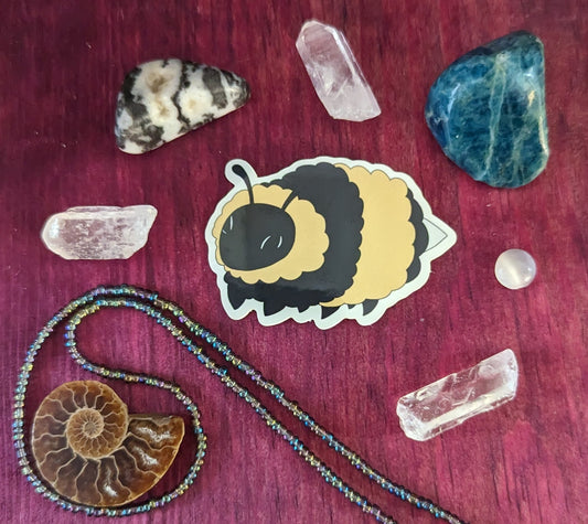 Bumbaabee Bumble Bee Sheep Kawaii Sticker