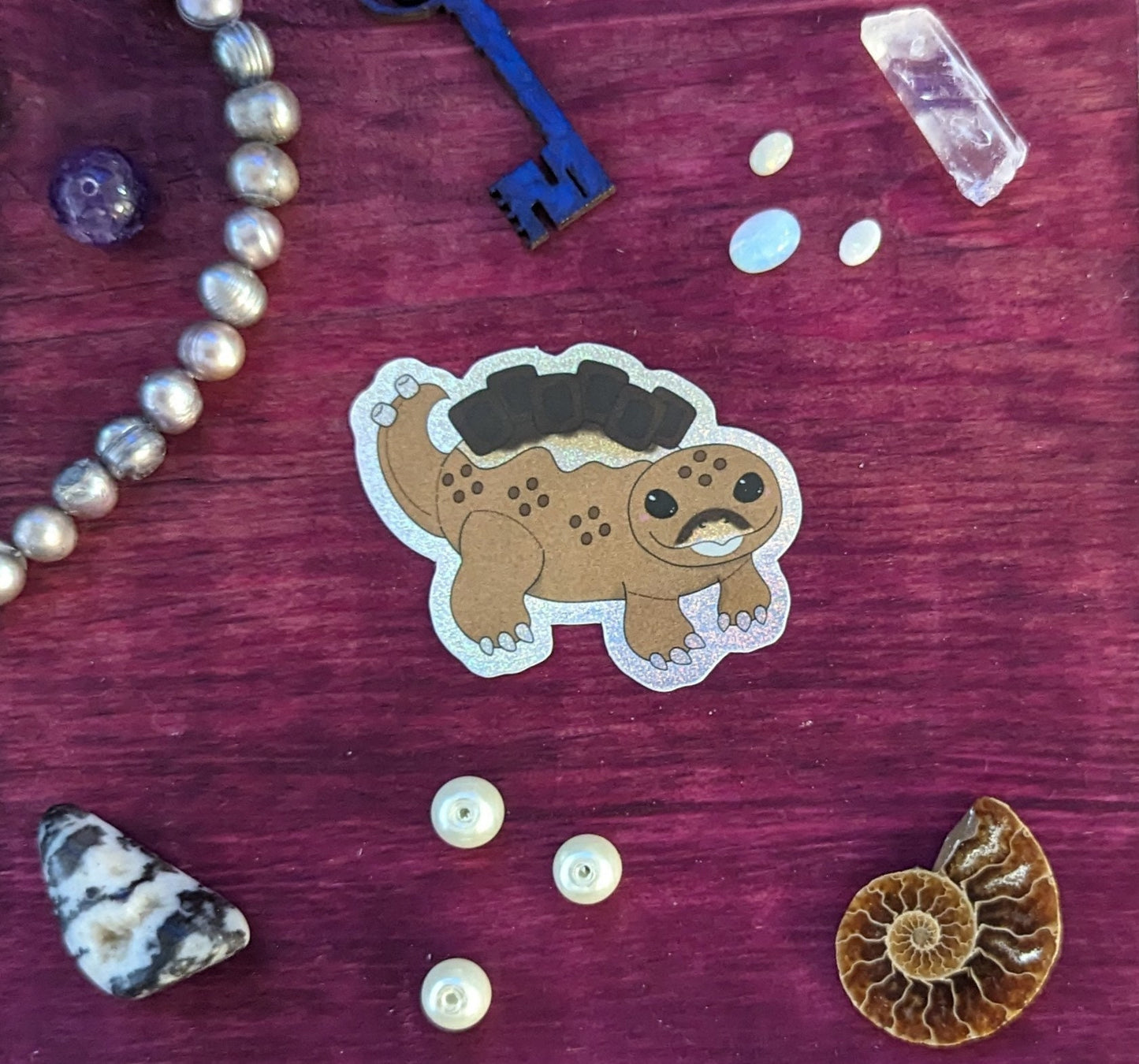 Kawaiinos Stegos'morus Stegosmorus Kawaii Dino Dinosaurs Stegosaurus