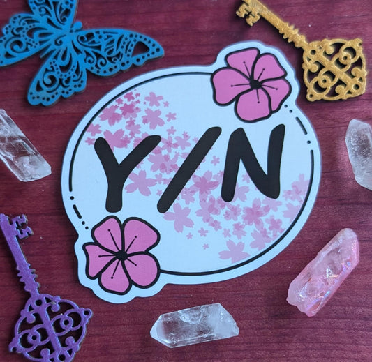 Your Name Y/N Main Character Vinyl Sticker