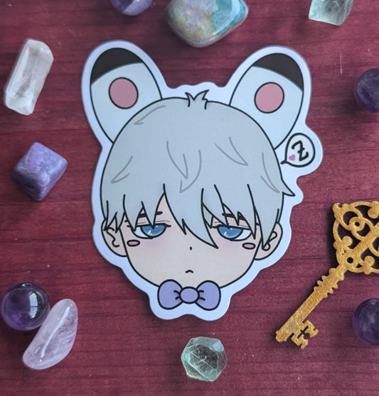 Love and Deepspace Xavier Moon Rabbit Vinyl Sticker